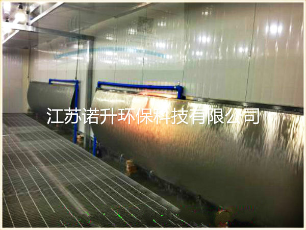 噴漆室的供風(fēng)、排風(fēng)方式等配套裝置。
